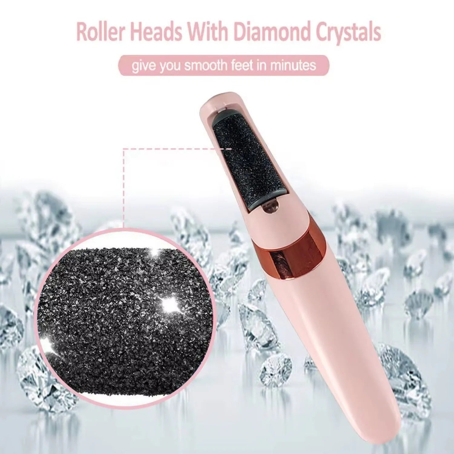 Electric Pedicure Foot Callus Grinder USB Charging Feet Care Dead Skin Remover