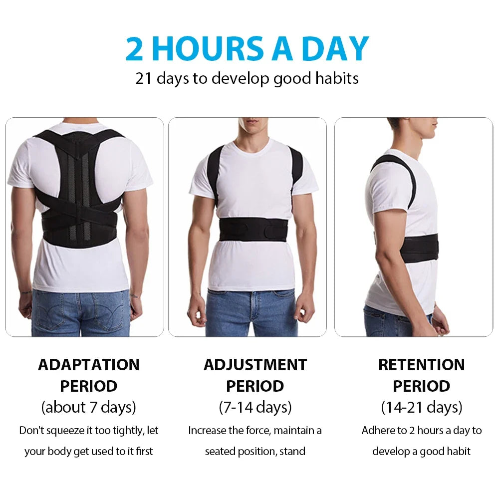 Back Brace Posture Corrector for Women and Men