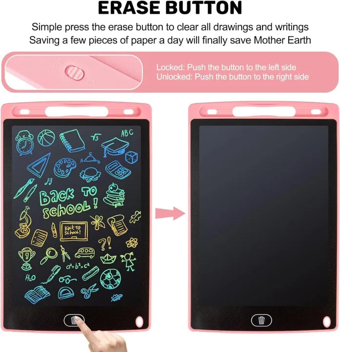 8.5 inch LCD Writing Tablet for Kids Toys Single and multi Color Doodle Drawing Tablet Pad