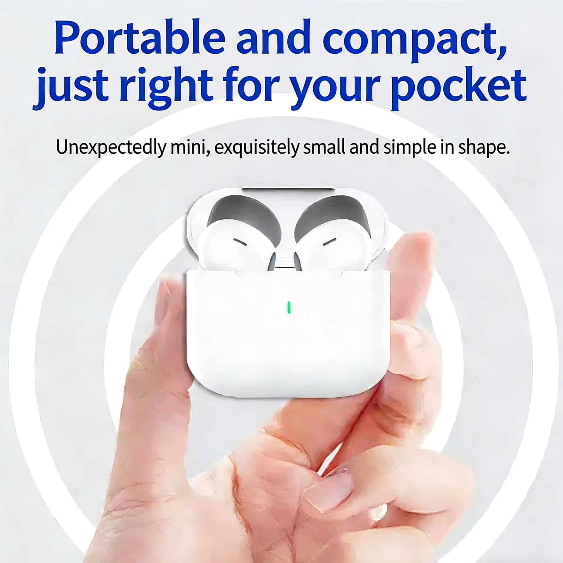 New Air Pro True Wireless Bluetooth Earphones Headphones HiFi Sound Low Latency ANC Noise Reduction Earbuds for IPhone Android