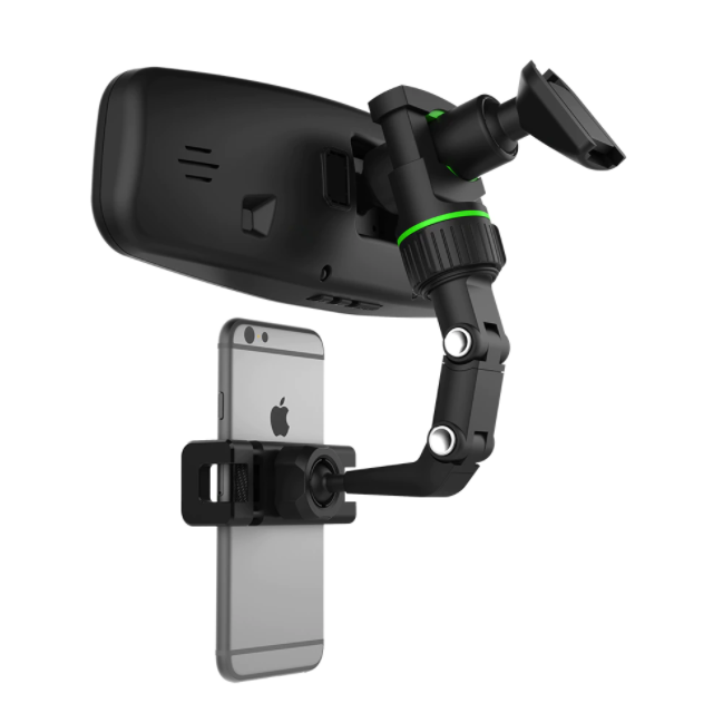 Multifunctional Rearview Mirror Car Mobile Holder