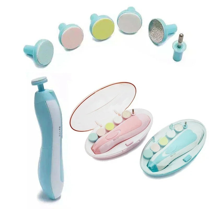 Safe Electric Baby Nail Trimmer & Nail File Kit for Newborns | Baby Nail Clippers