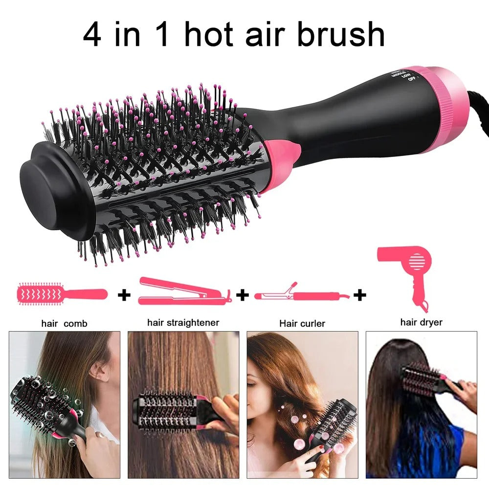Hot Air Brush | Dryer & Straightener