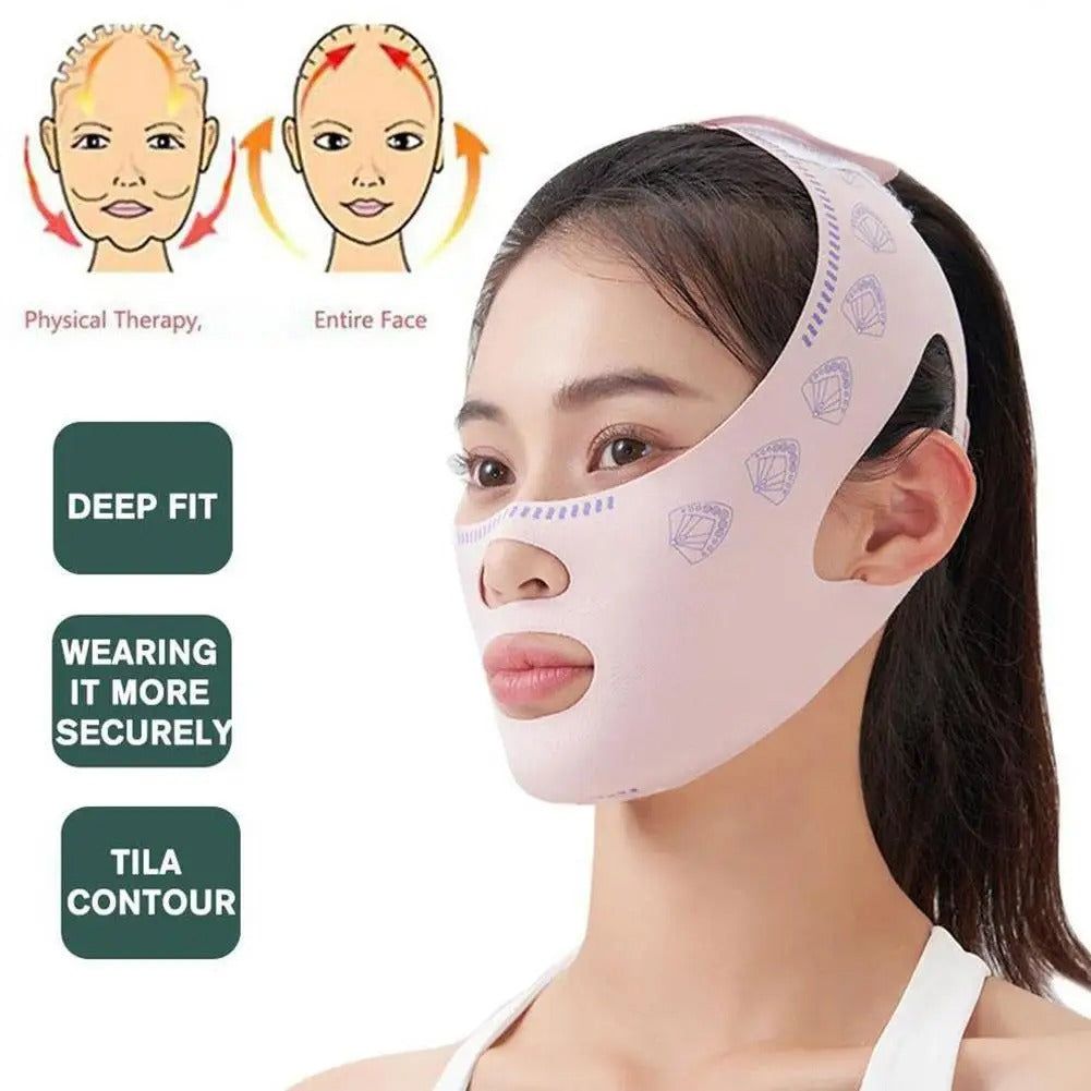 Double Chin Cheek Slimming Bandage V Shaper V Line Lifting Mask | Face Lifting Anti Wrinkle Strap Band | Face Lifting Belt