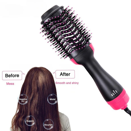 Hot Air Brush | Dryer & Straightener