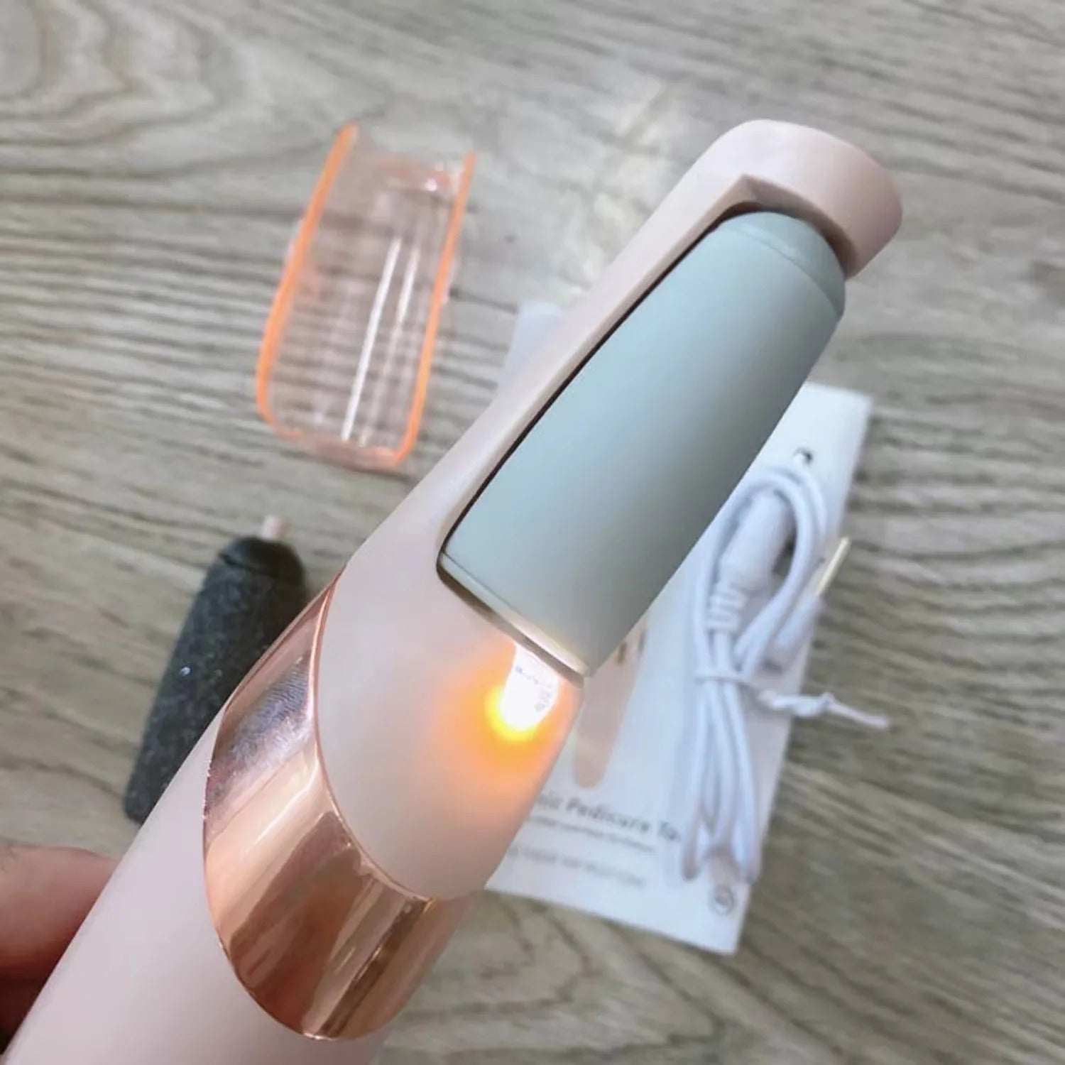 Electric Pedicure Foot Callus Grinder USB Charging Feet Care Dead Skin Remover