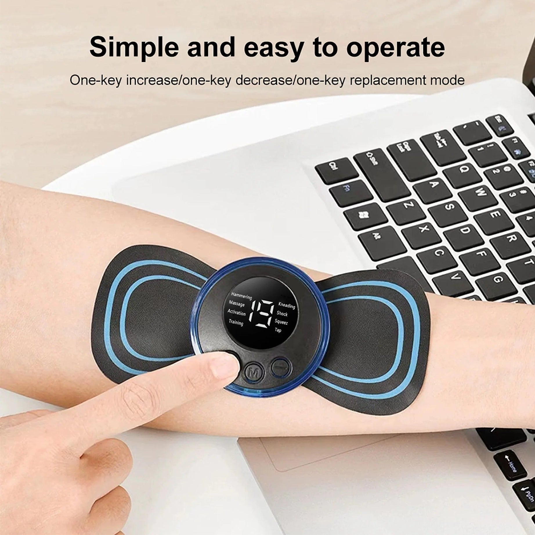 Neck Body and Foot Massager Rechargeable 2 in 1 Bundle