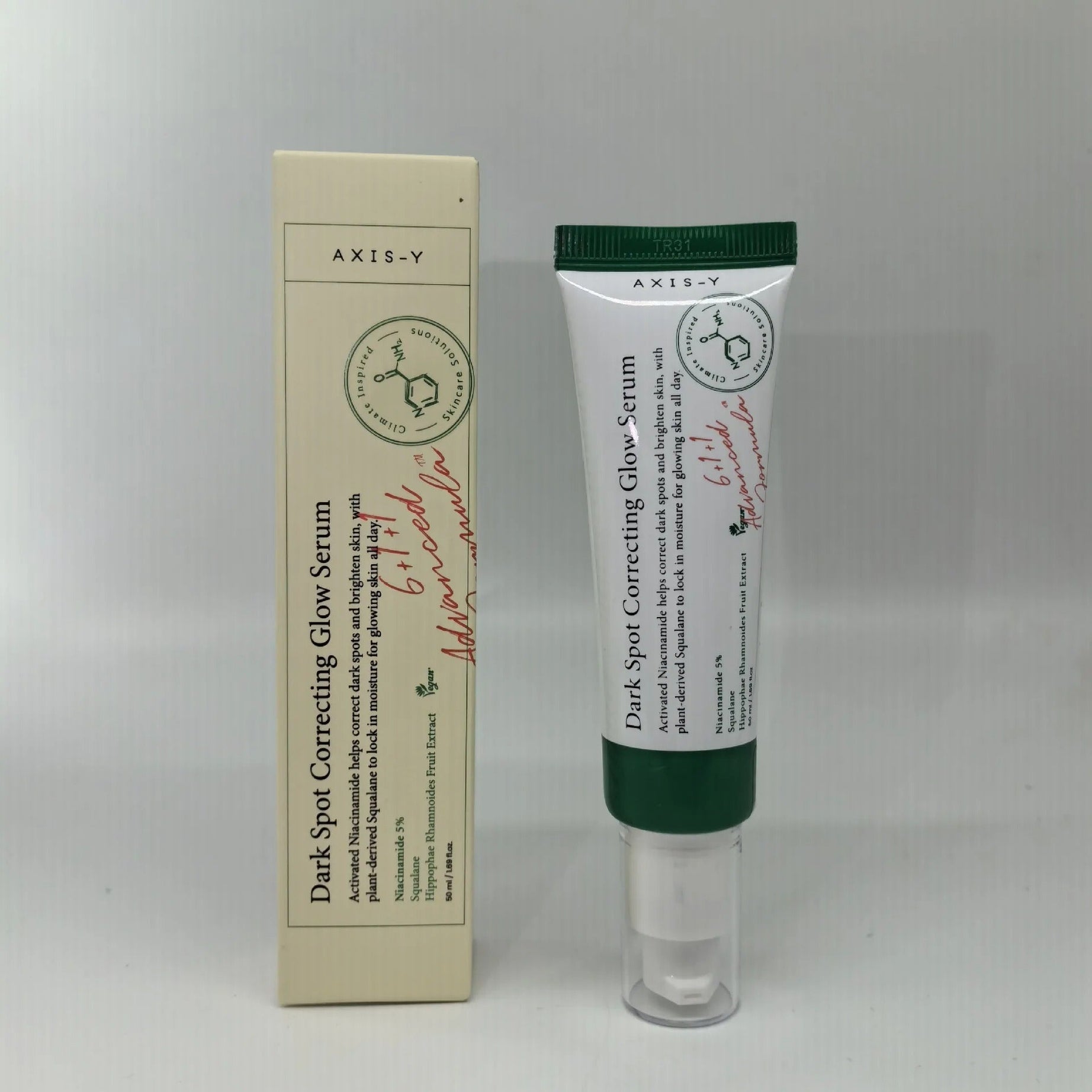 AXIS-Y Dark Spot Correcting Glow Serum 5% Niacinamide Face Dark Spot Remover Korean Skin Care